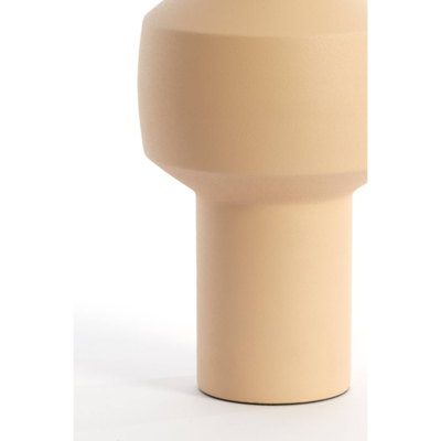 Vaas mat metaal zand