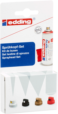 Spuitkoppenset voor edding 5200 permanent spray
