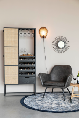 Housecraft living wijnkast Guuji laag