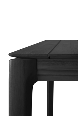 Ethnicraft - Outdoor - Teak Bok tuintafel - zwart