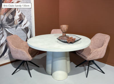 Eettafel rond Stone 130