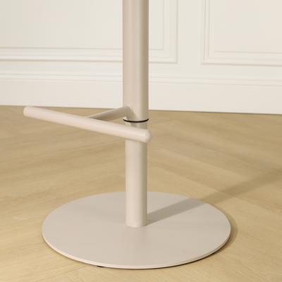 Niva-Eef draaibare tulp barkruk - beige