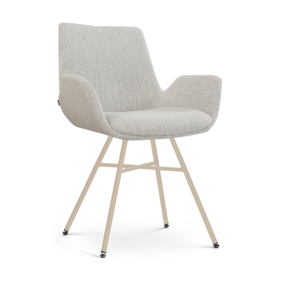 Eetkamerstoel Noa-Eef - beige onderstel