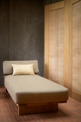 HKliving ligstoel Outdoor Daybed Teak