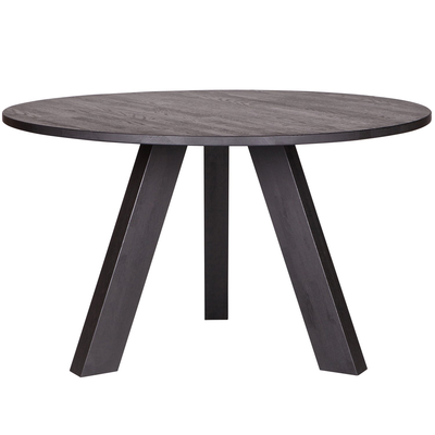 Rhonda eettafel o129 cm eiken middenbruin [fsc]