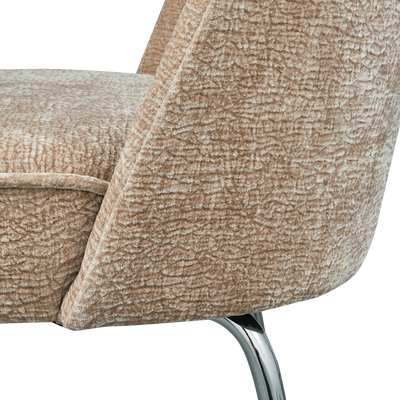 Vogue eetkamerstoel structure velvet brass