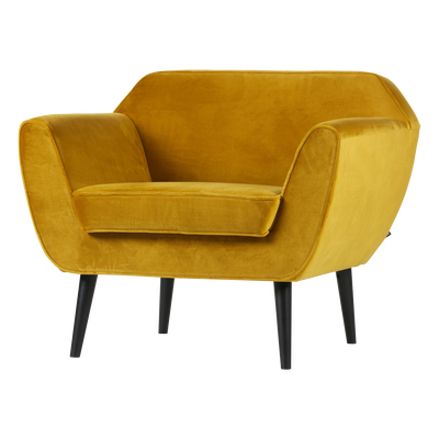 Rocco fauteuil velvet off white [fsc]