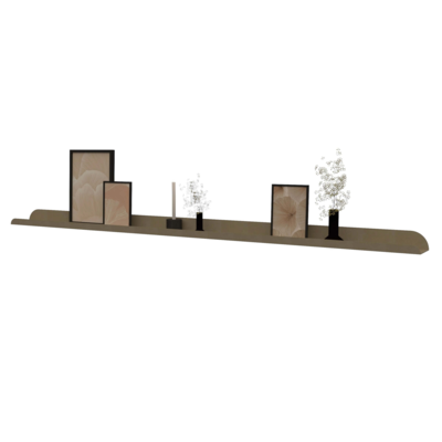 LIMA 150 | smalle stalen wandplank