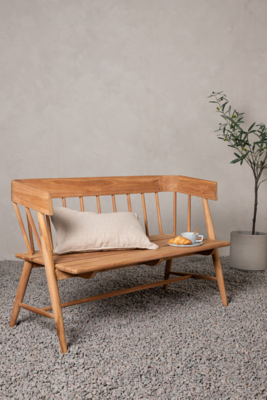 Houten tuinbank Selma