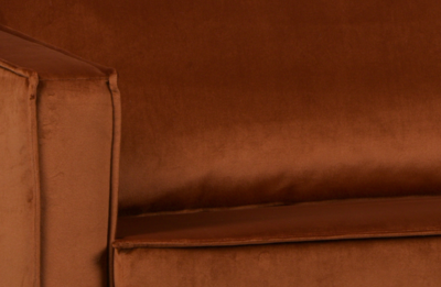 Rodeo daybed velvet roest