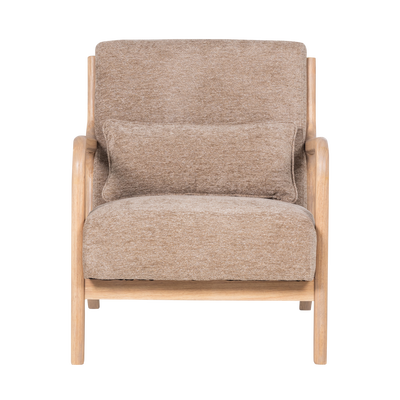 Mark fauteuil chenille zand