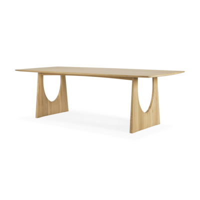 Ethnicraft - Tafel Geometric - eiken/zwart eiken