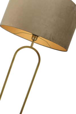 Vloerlamp Rico brons