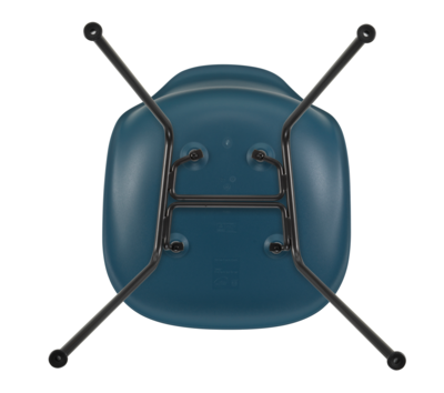 Vitra stoel Eames DSX Basic Dark onderstel