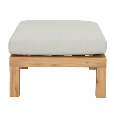 Relax tuin hocker/bijzettafel acaciahout naturel/zand [fsc]