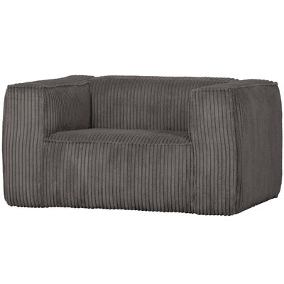 Bean fauteuil chenille velvet naturel