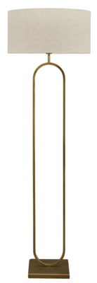 Vloerlamp Rico brons