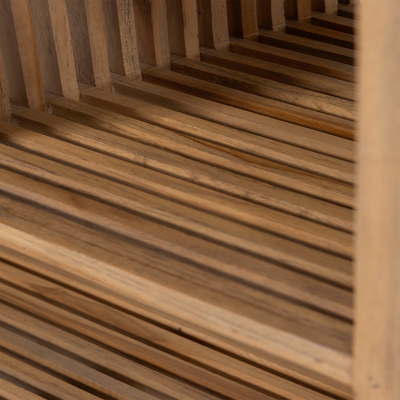 Jasmijn sidetable recycled teak naturel