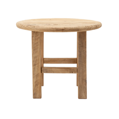 Houten bijzettafel Naturel