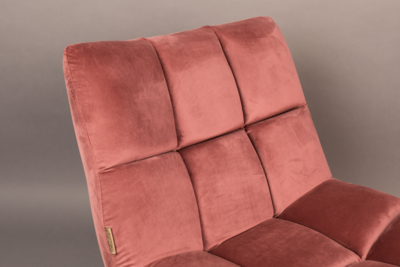 Lounge chair Bar Velvet