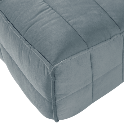 Cluster eetbankje met rugleuning boucle khaki bruin