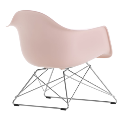 Vitra loungestoel Eames LAR chroom onderstel