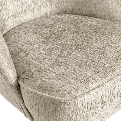 Vogue fauteuil boucle naturel