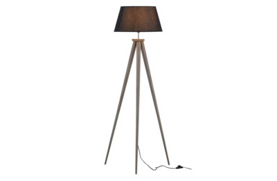 Vloerlamp Omar zwart