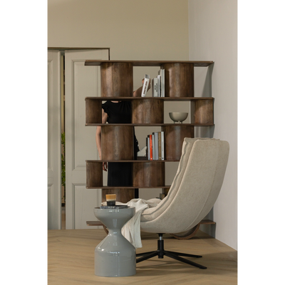 Floyd bijzettafel metaal lichtgrijs