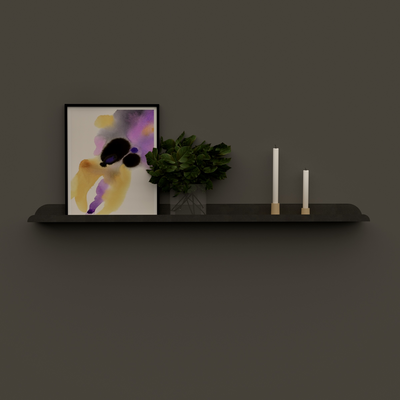 LIMA 80 | smalle stalen wandplank