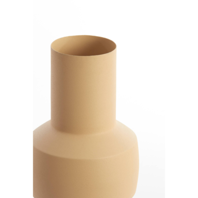 Vaas mat metaal zand