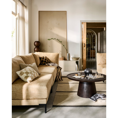 Couple loveseat element mud melange