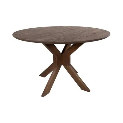 TFF Tafel Marron rond