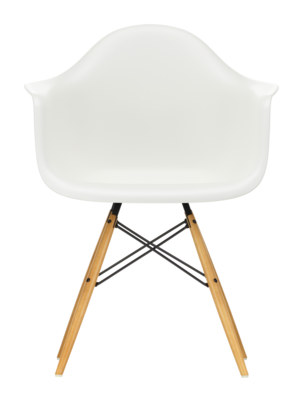 Vitra stoel Eames DAW goud esdoorn onderstel