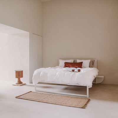 Stalen bedframe °01 | Wit