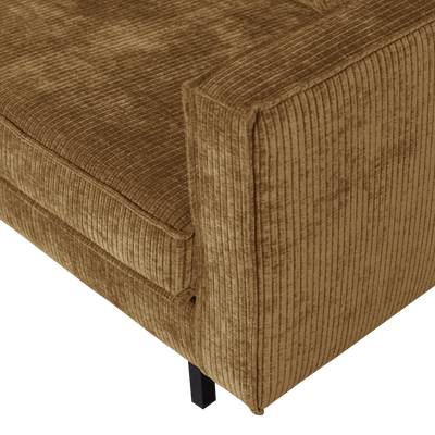 Rodeo 2-zits bank velvet taupe [fsc]