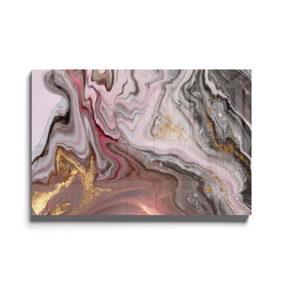 Walljar acrylglas schilderij - Touch of gold