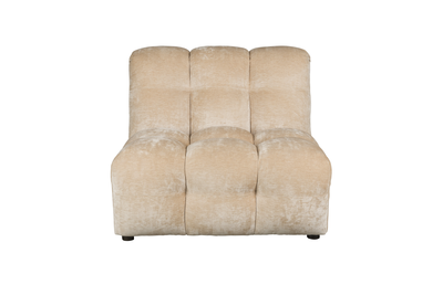 Sofa element hackman no arm velours beige