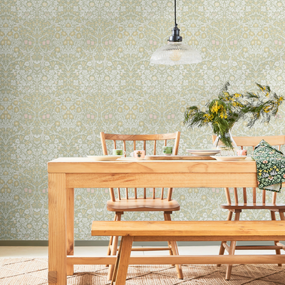 Behang William Morris at Home Blackthorn