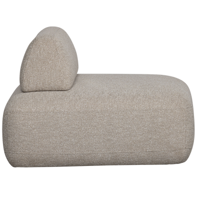 Sterck fauteuil met verplaatsbare rugleuning boucle naturel