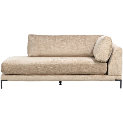 Couple lounge element rechts roest melange