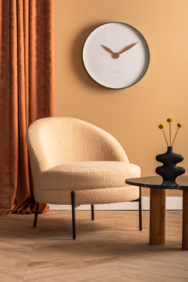 Fauteuil Noble Teddy Curl polyester