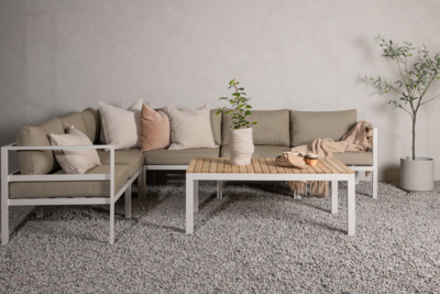 Salontafel tuin Milena aluminium
