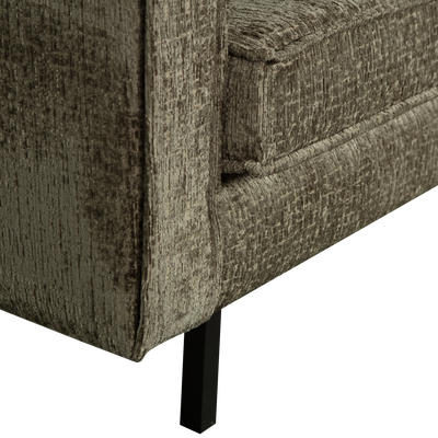 Rodeo 2-zits bank velvet taupe [fsc]