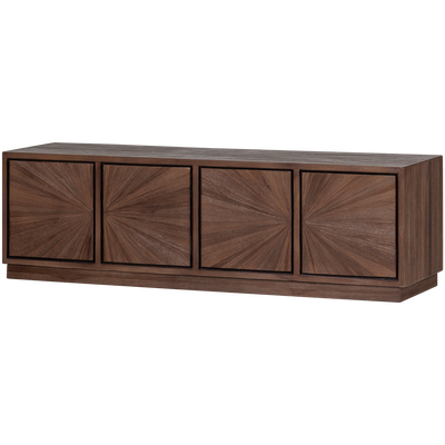 Sun tv meubel recycled teak bruin