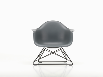 Vitra loungestoel Eames LAR zwart onderstel