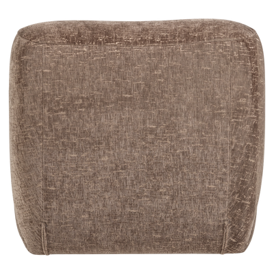 Nomu fauteuil grove chenille lichtbruin [fsc]