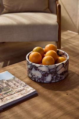 Calacatta fruitschaal