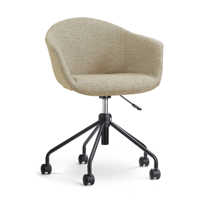 Bureaustoel Nout-Otis gestoffeerd - met armleuningen