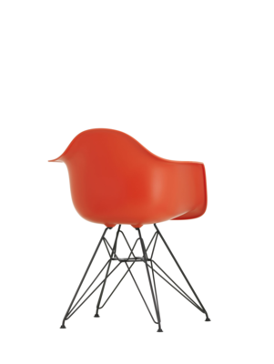 Vitra stoel Eames DAR RE basic dark onderstel